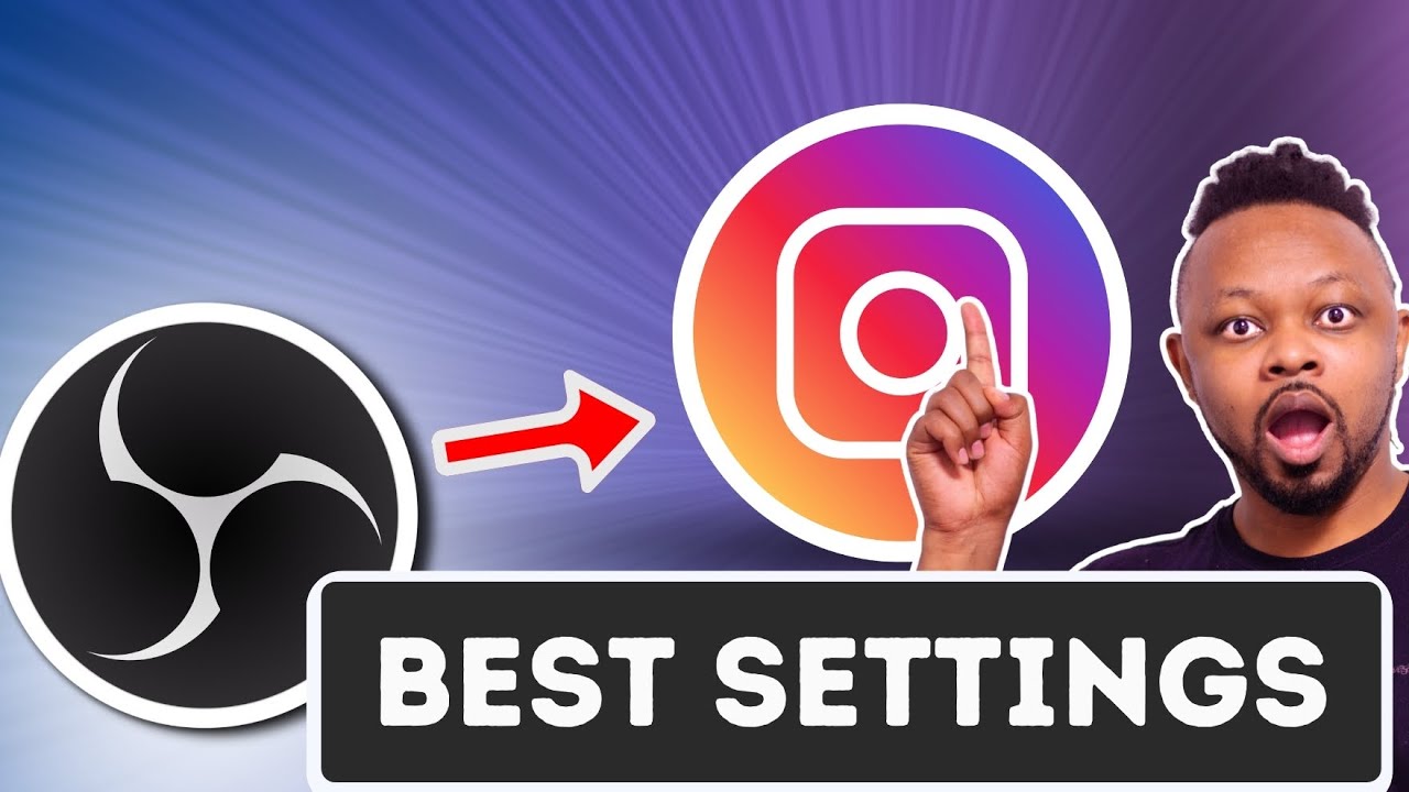 Идеальные настройки OBS для прямых трансляций в Instagram (руководство 2025 года)