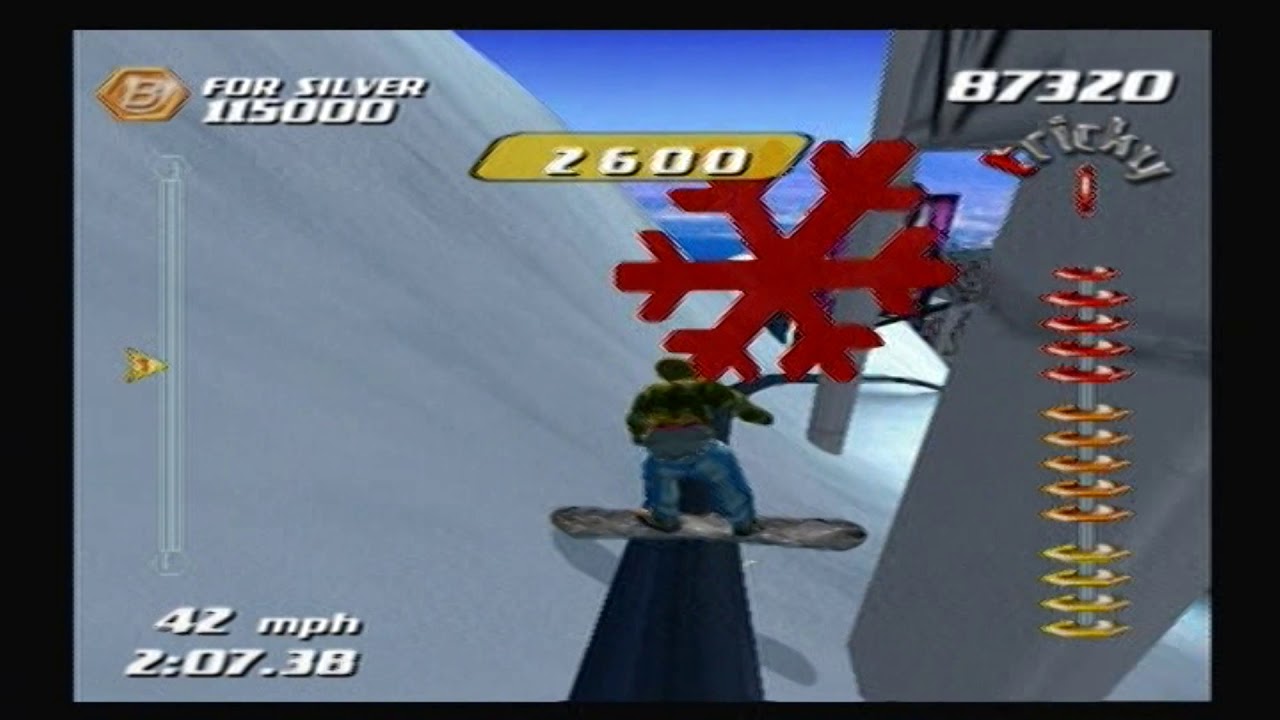 SSX Tricky - Luther World Circuit - Aloha Ice Jam Showoff