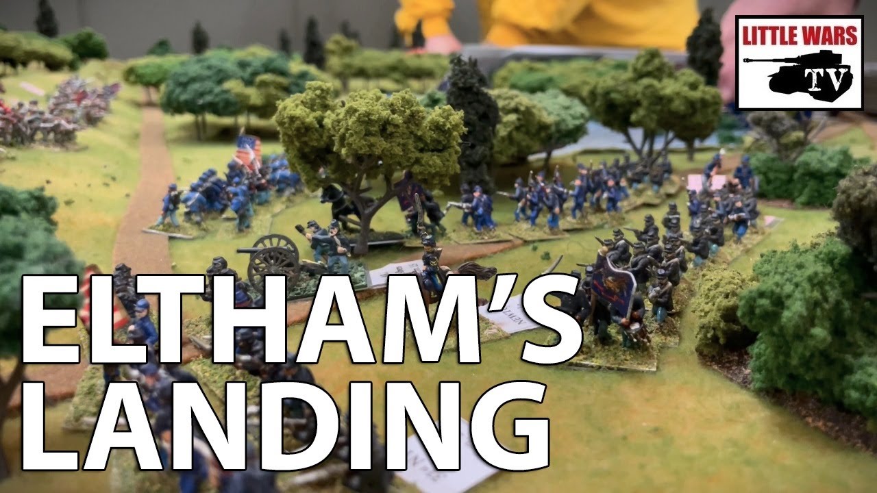 Wargaming Eltham's Landing with Hood's Texans