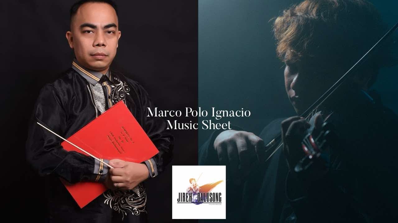 New Updated Music sheets from Marco Ignacio's works!