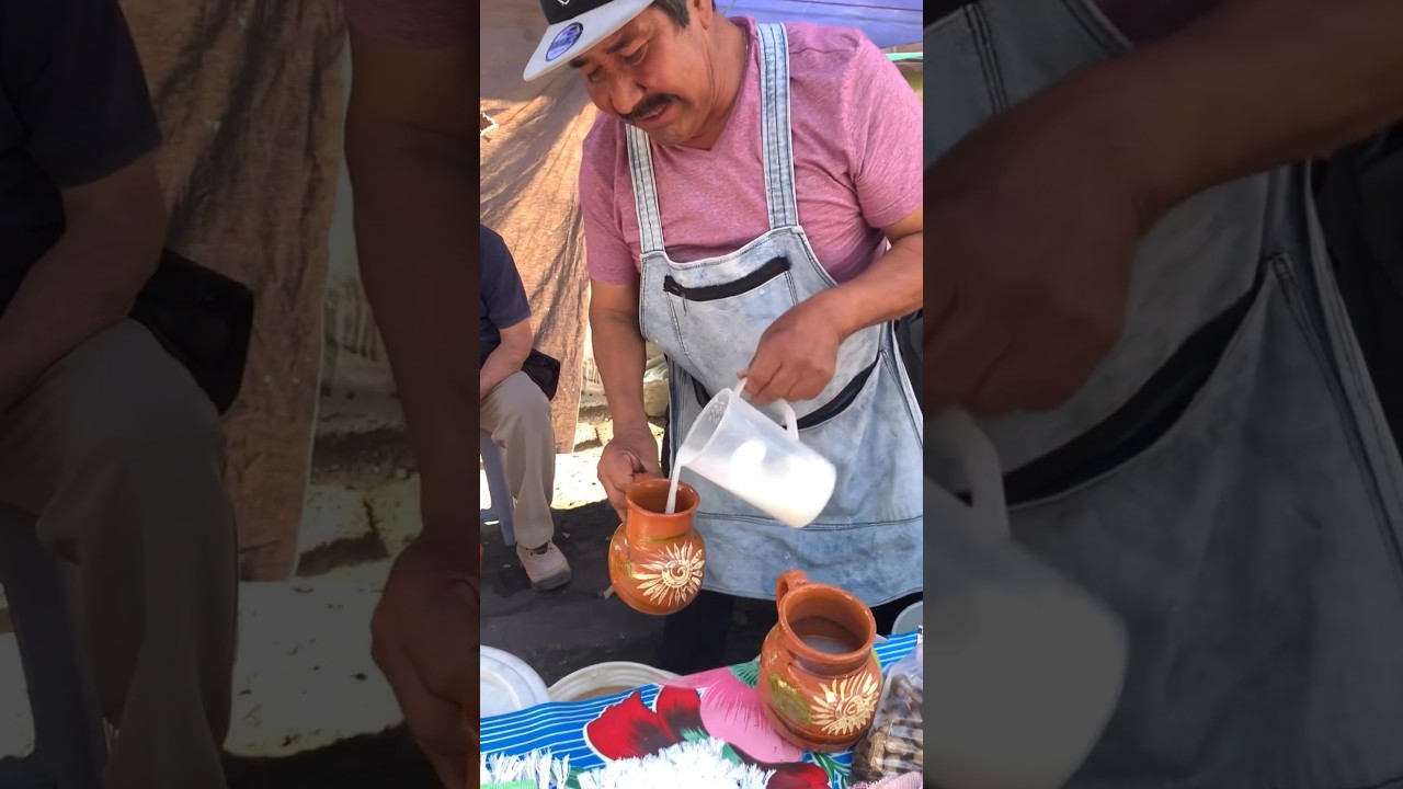 El Pulque es una bebida sagrada ❤️ #hidalgo #pulque #maguey #bebidas