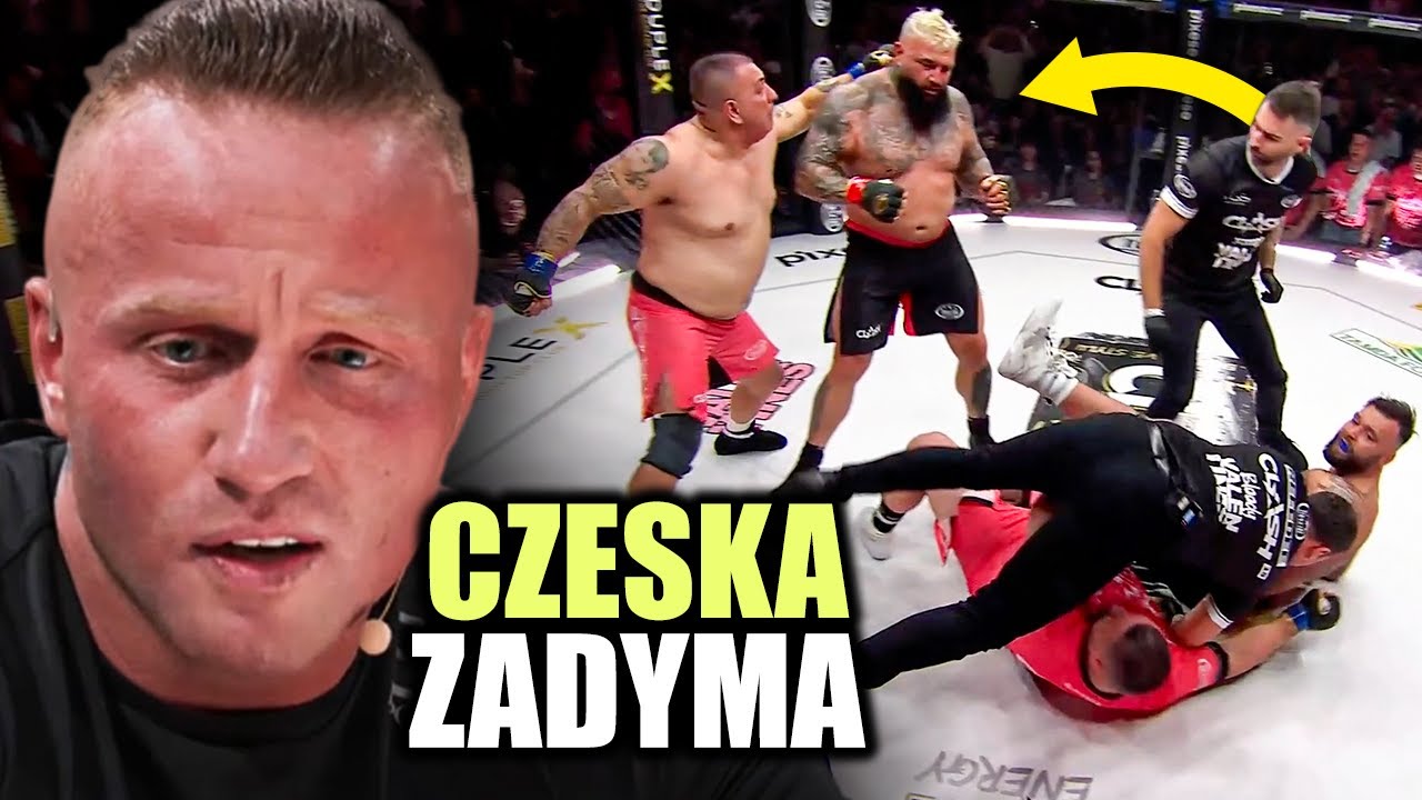 CZESKA WERSJA DENISA ZAŁĘCKIEGO - PODSUMOWANIE CLASH MMA 15