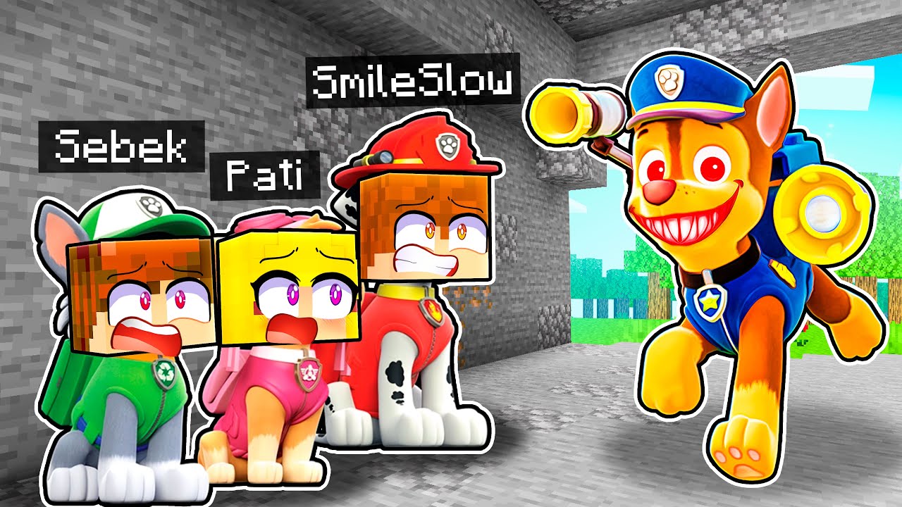 UKRYJ SIĘ PRZED PSI PATROL w Minecraft!
