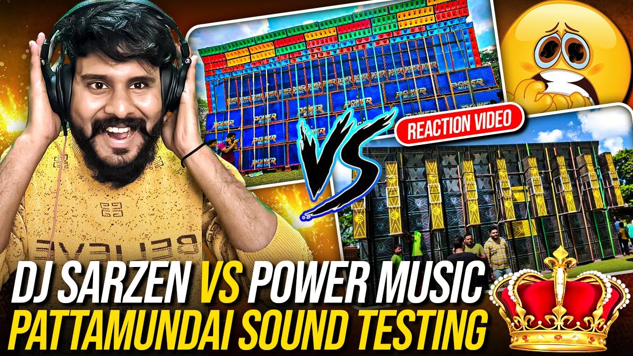 Power Music vs DJ Sarzen Pattamundai😱खतरनाक Sound Testing💥प्रधान जी Reaction👑| Pradhan Ji Reactions😎