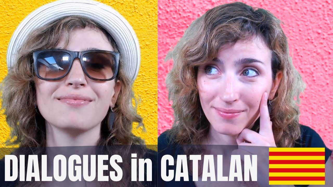 DIÀLEGS bàsics i intermedis en CATALÀ 😄💬(Learn Catalan with Dialogues, subtitles available)