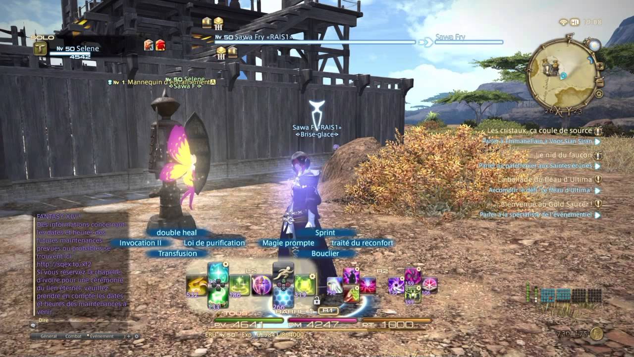 FFXIV tutorial érudit + macro