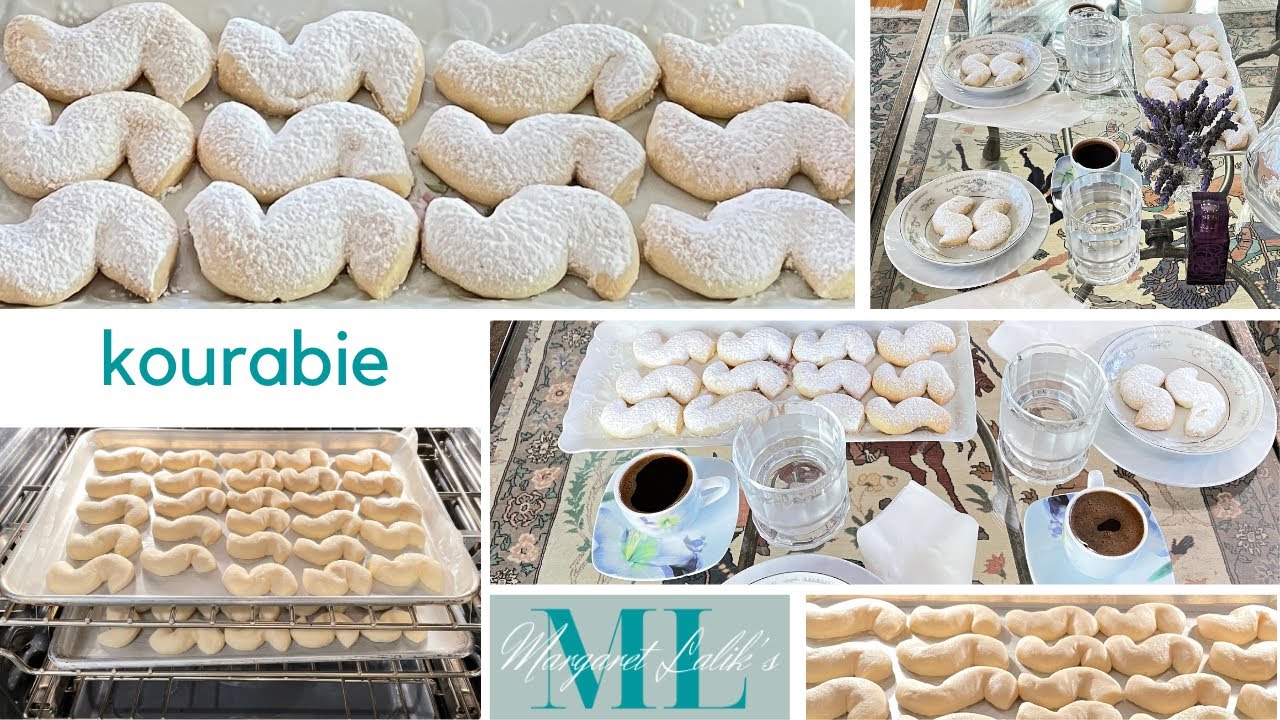 KOURABIE:  Butter Cookies from Armenian kitchen