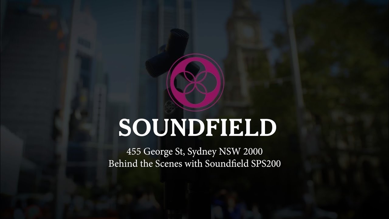 Town Hall Sydney, Recorded with the SoundField SPS200 - Behind The Scenes