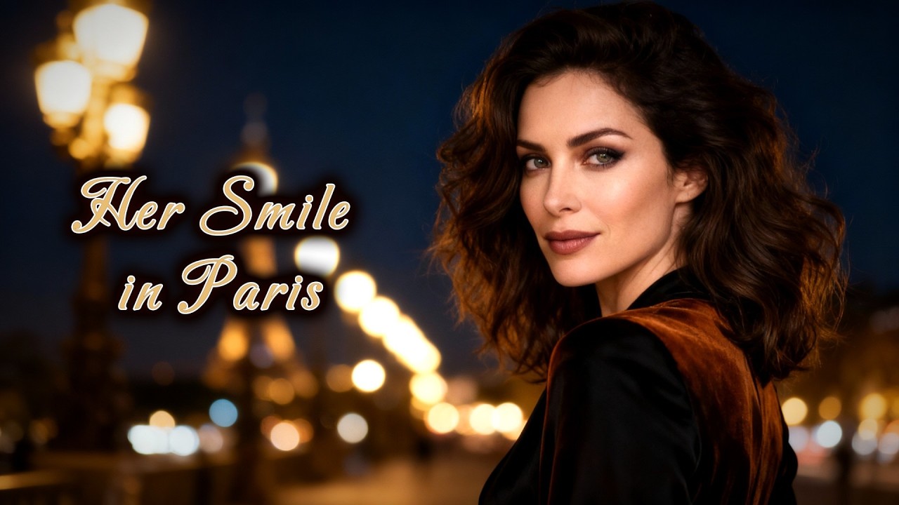 French Music of Love | Soft Paris Streets and Her Smile