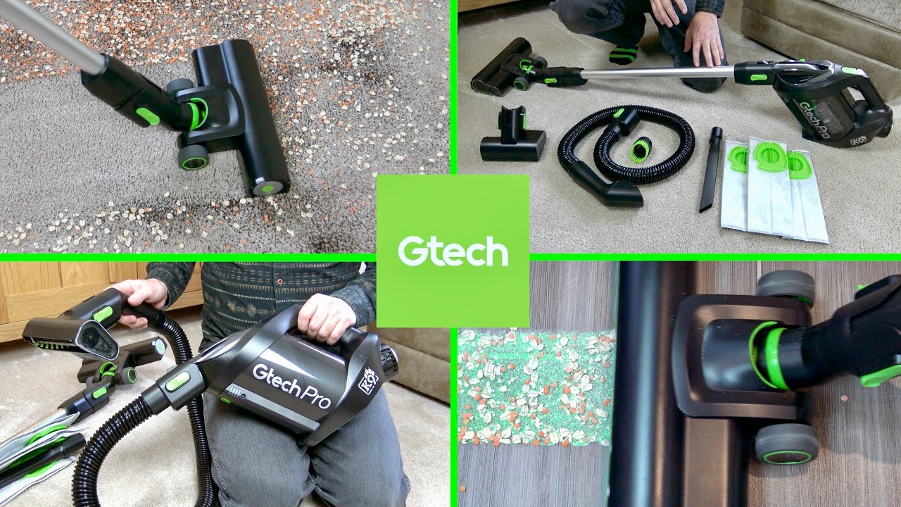 Gtech Pro K9 Bagged Cordless Vacuum Cleaner Unboxing & Demonstration