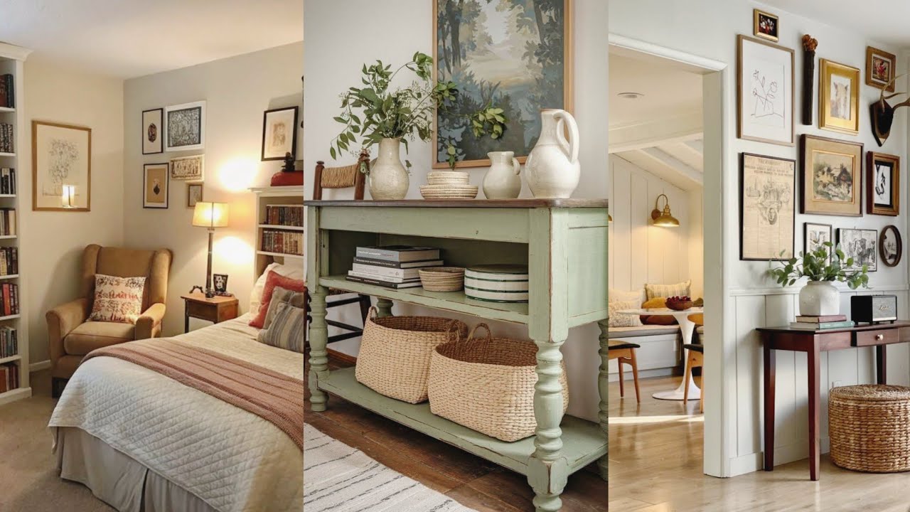 Thrifted Vintage Cottage Decor Finds 🪴 | Budget-Friendly & Timeless Home Styling Ideas