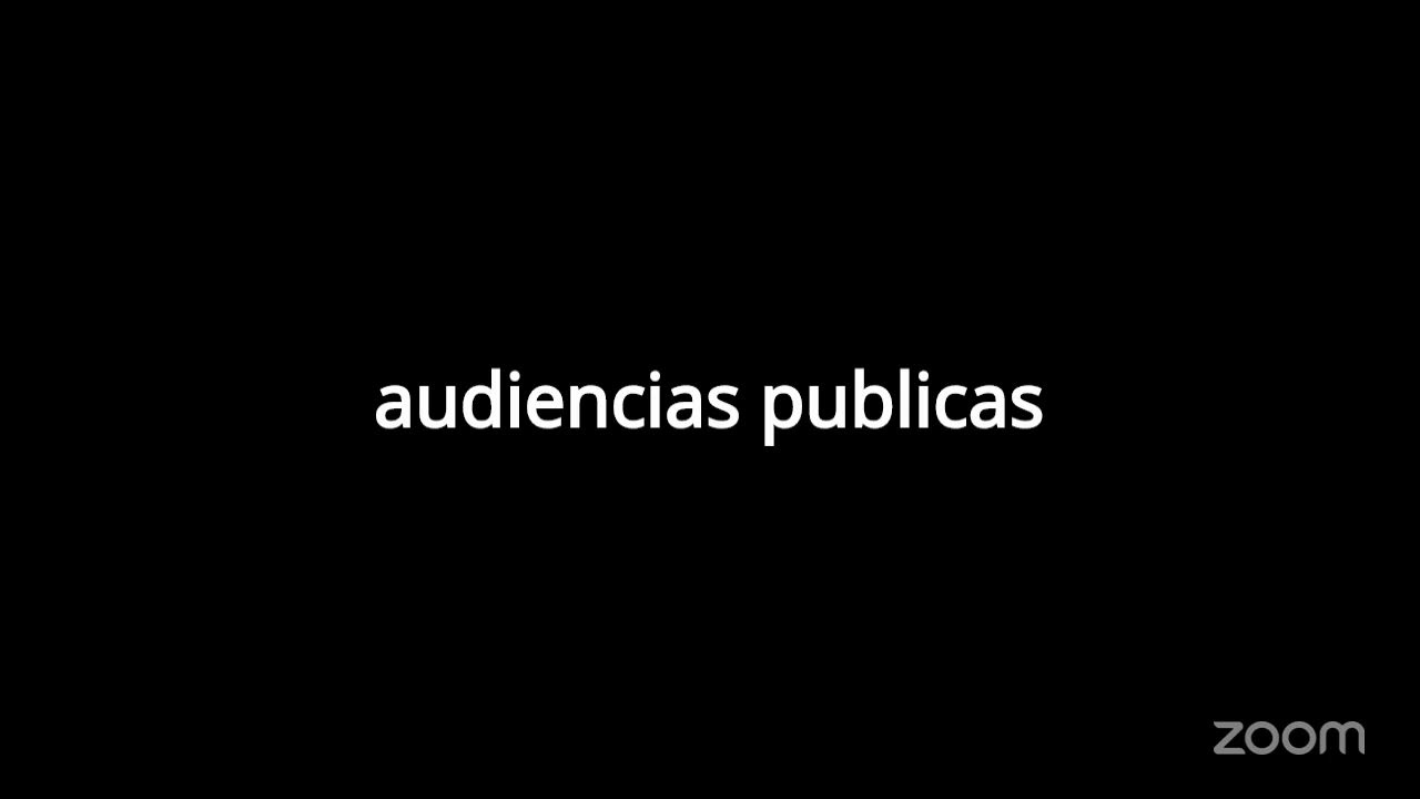 AUDIENCIA PÚBLICA AMBIENTAL DIGITAL  PROYECTO RESCATE Y CONSERVACIÓN DE TORTUGAS TERRESTRES