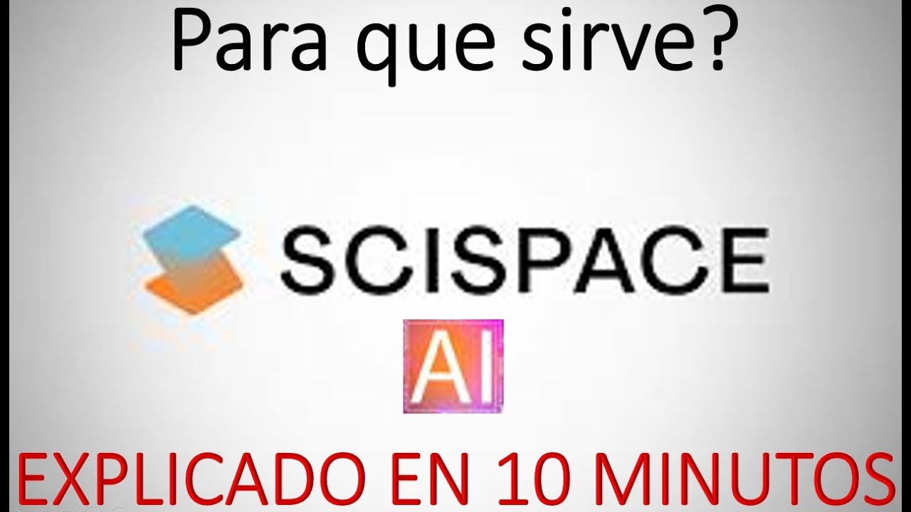 SCISPACE IA para investigaci&oacute;n, &iquest;C&oacute;mo utilizarlo? explicaci&oacute;n en 10 minutos