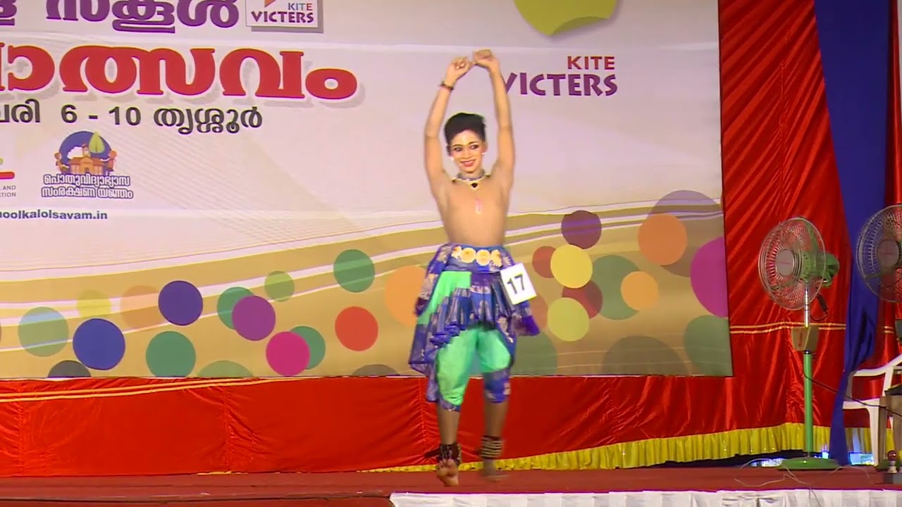 2018STATE SCHOOLKALOLSAVAM BHARATHANATYAM HS BOYS NO.17