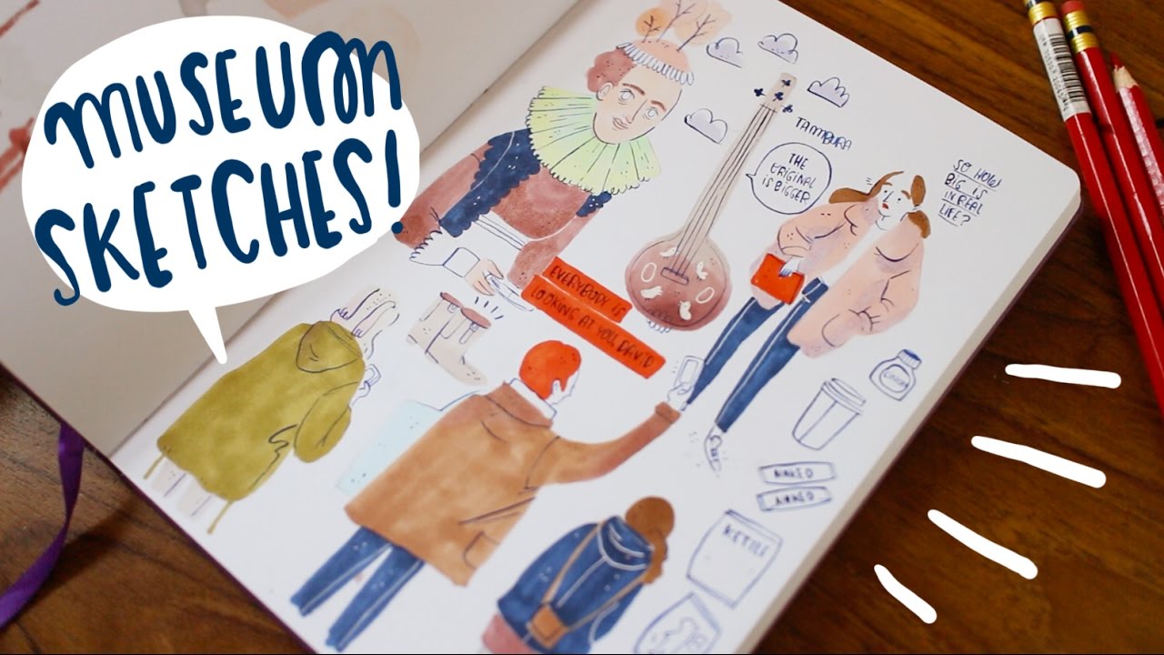 Let's Go Out! Victoria and Albert Museum PLUS sketches! ~ Frannerd