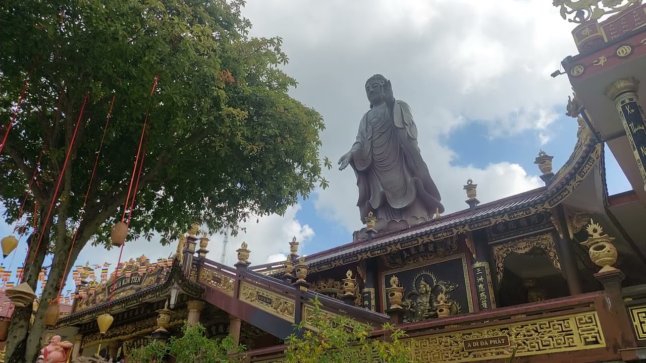 Trực tiếp chùa kim tiên! Đức Phật a di đà 