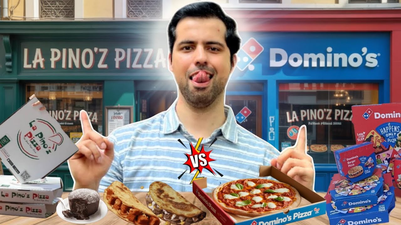 Domino’s vs La Pino’z || Konsa brand better hai? 🍕 