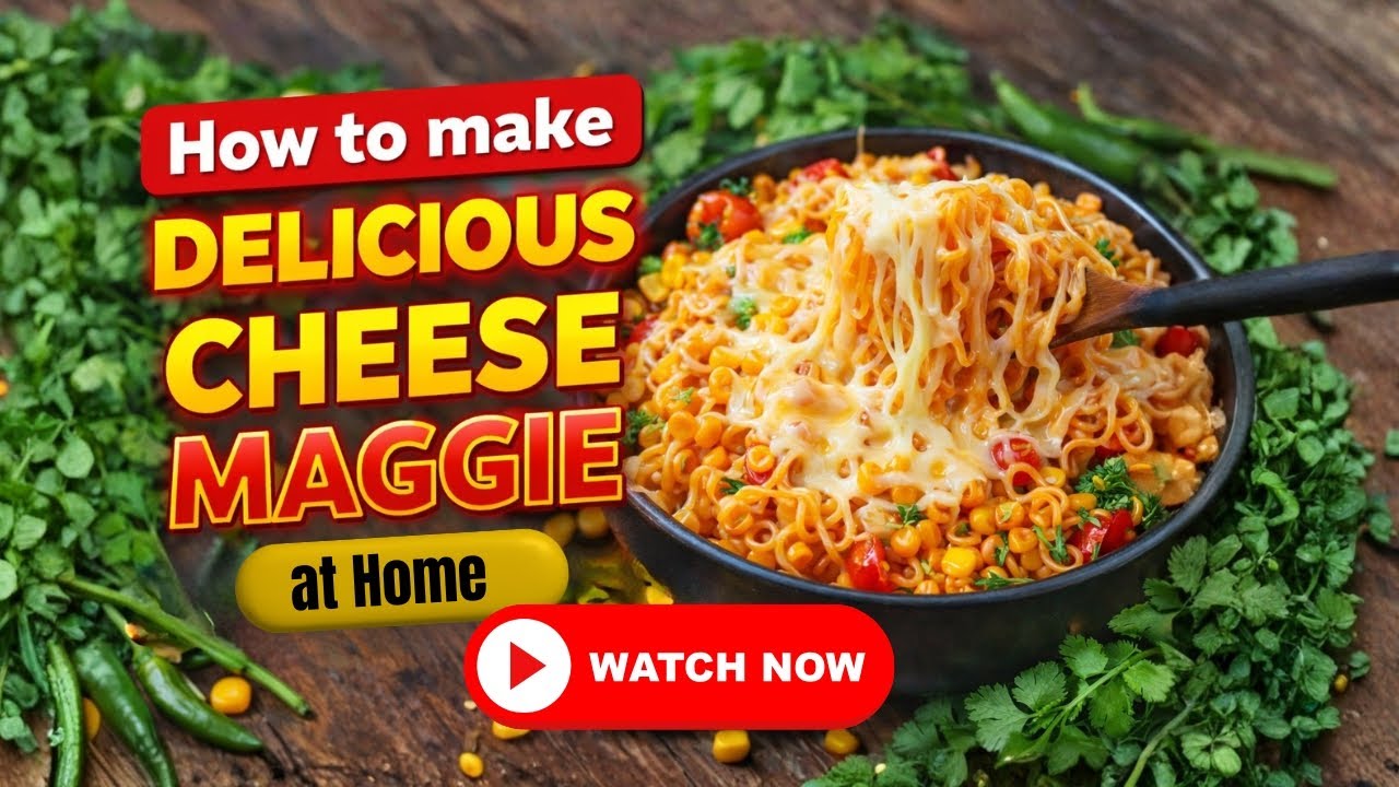 Viral Cheese Maggi Recipe | Creamy, Spicy & Super Tasty | Wini’s Kitchen