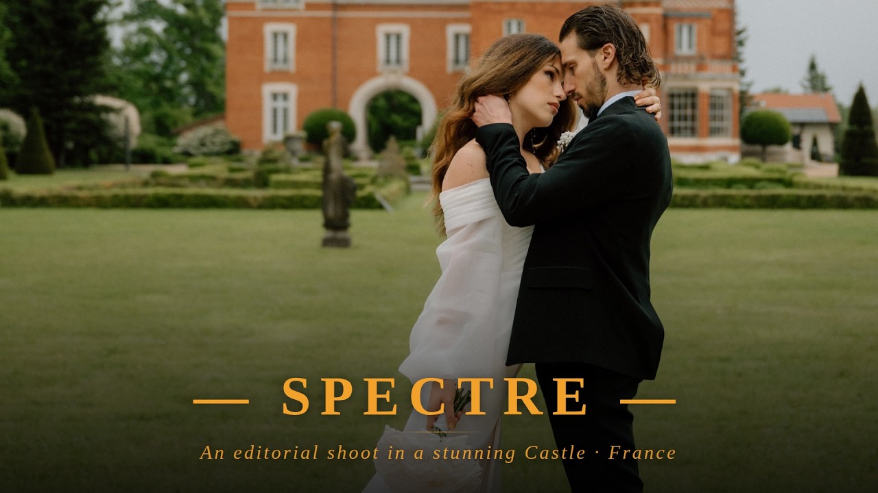 Spectre - An editorial shoot in a stunning Castle in France