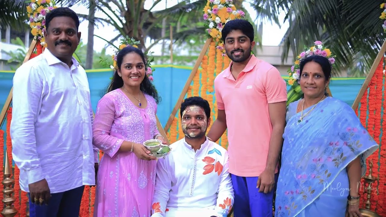 Haldi of Mudunuri SriKrishnamRaju #glimpse #weddingphotography #groom #indianwedding  #weddingday