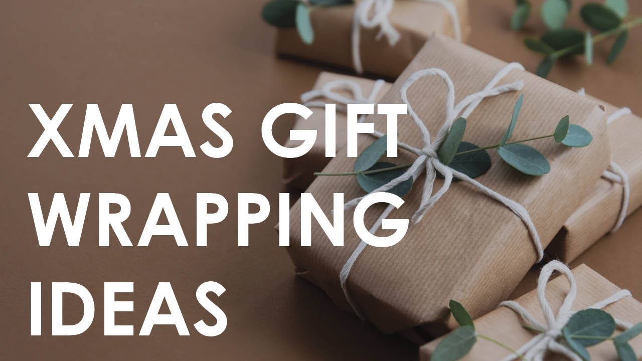 Christmas Gift Wrapping Ideas