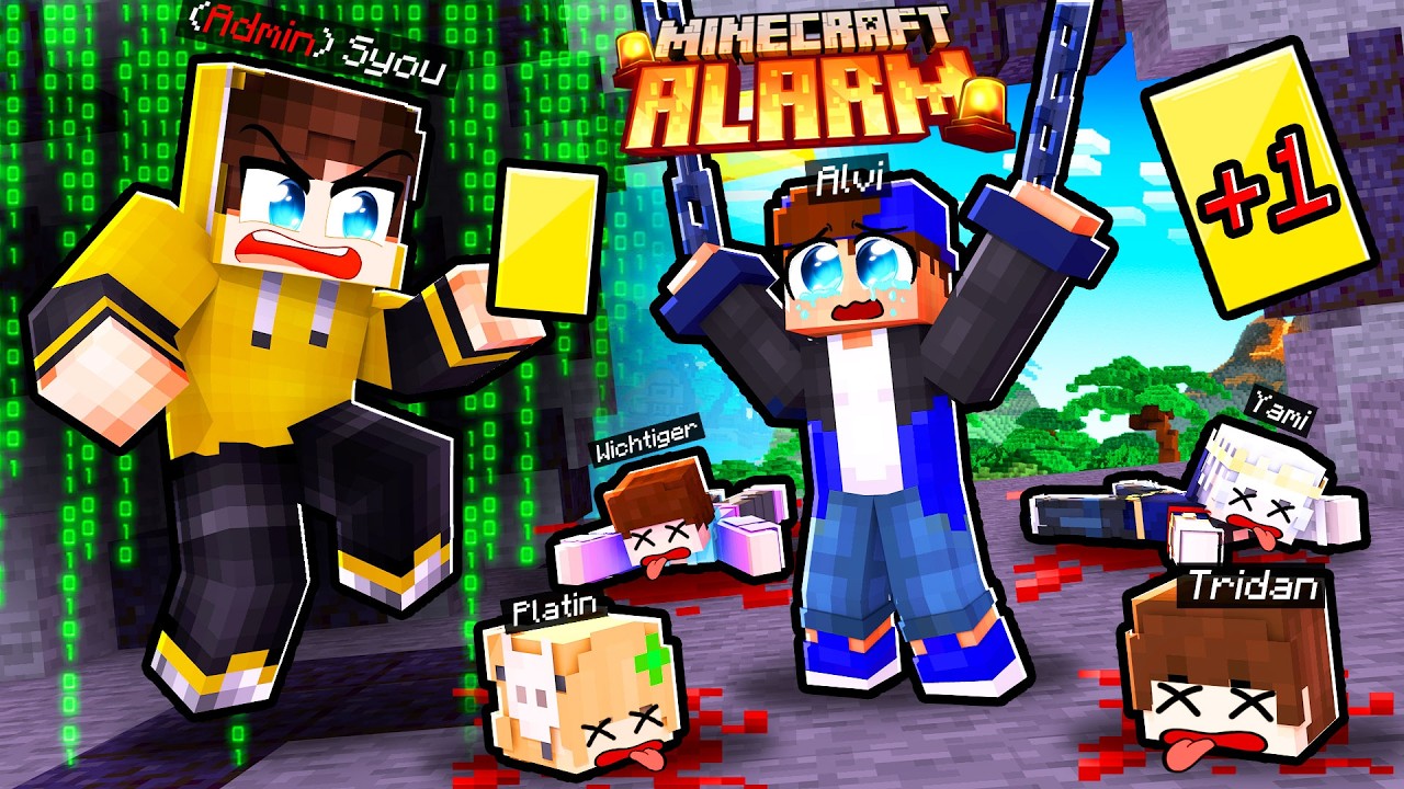 TAG 4 und TAG 3 Minecraft ALARM 🚨 ICH gebe ADMIN STRIKE und 5 LEUTE STERBEN (Sehr TRAURIG)