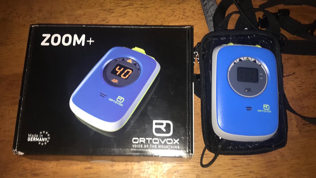 Ortovox Zoom+ Review - avalanche beacon (transceiver)