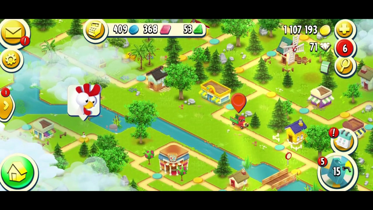 Hay Day Farm 105 level #Hayday