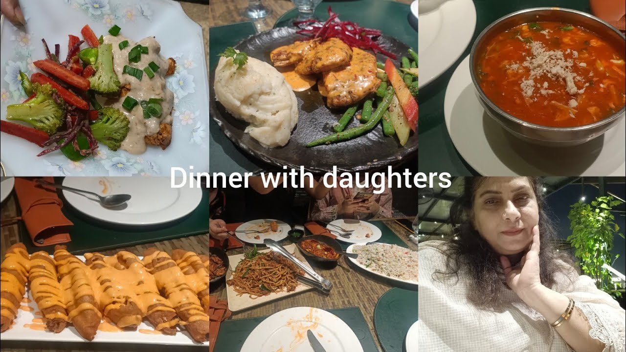 AJ Wo cheez Bhi krli Jo Kbhi Nhi Kia//Dinner with daughters /nephew and niece//