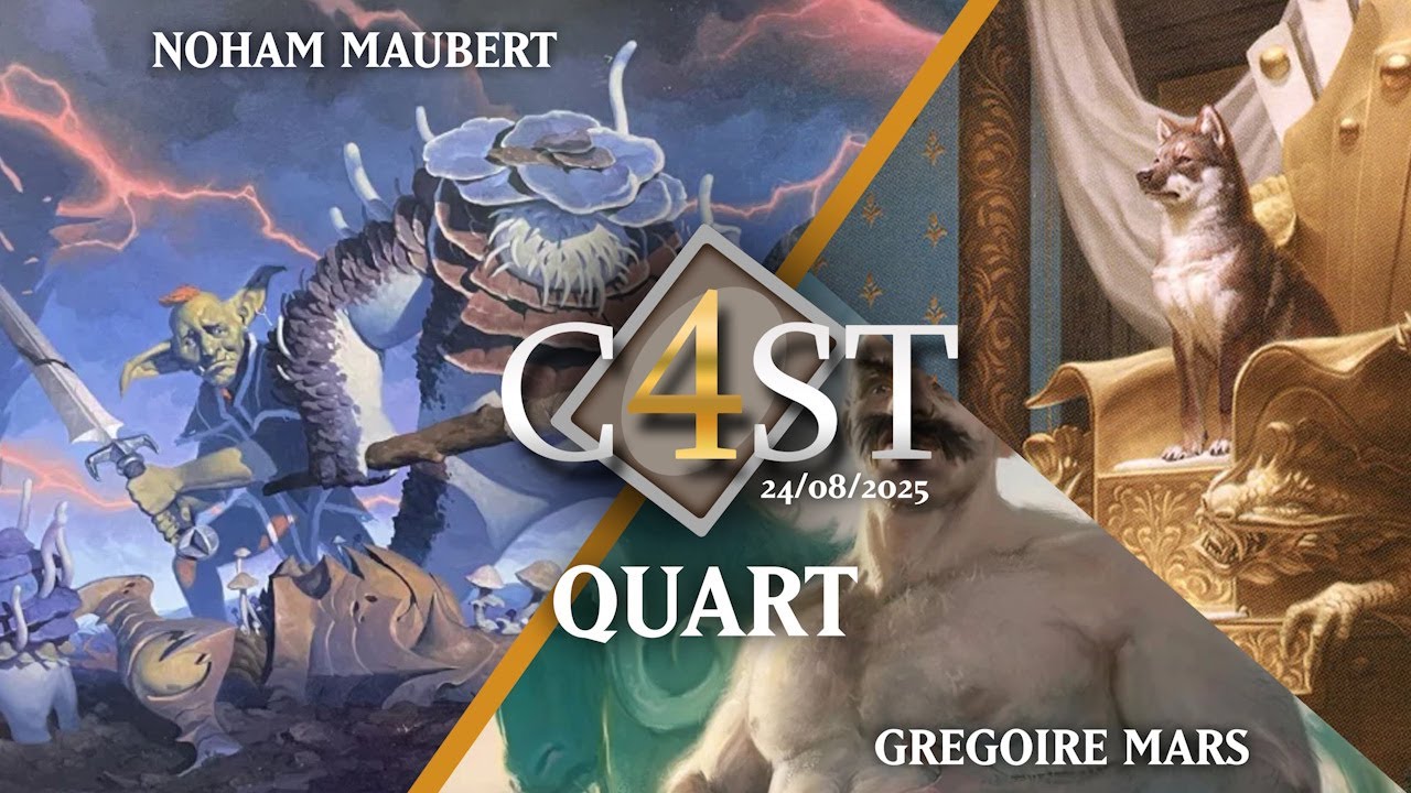 C4ST Summer 2025 - Quart de finale (dernière game) - Slimefoot vs Yoshimaru R - MTG Duel Commander