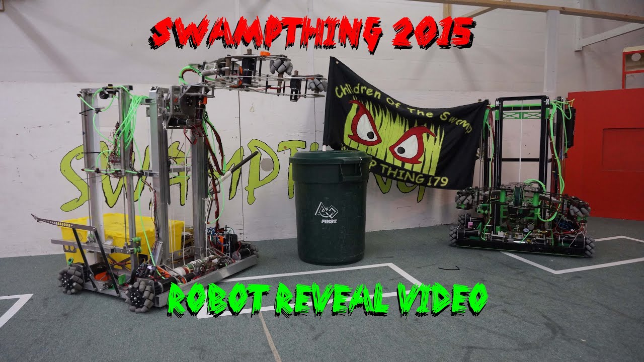 F.I.R.S.T Team 179 Children of the Swamp Robot Reveal Video 2015