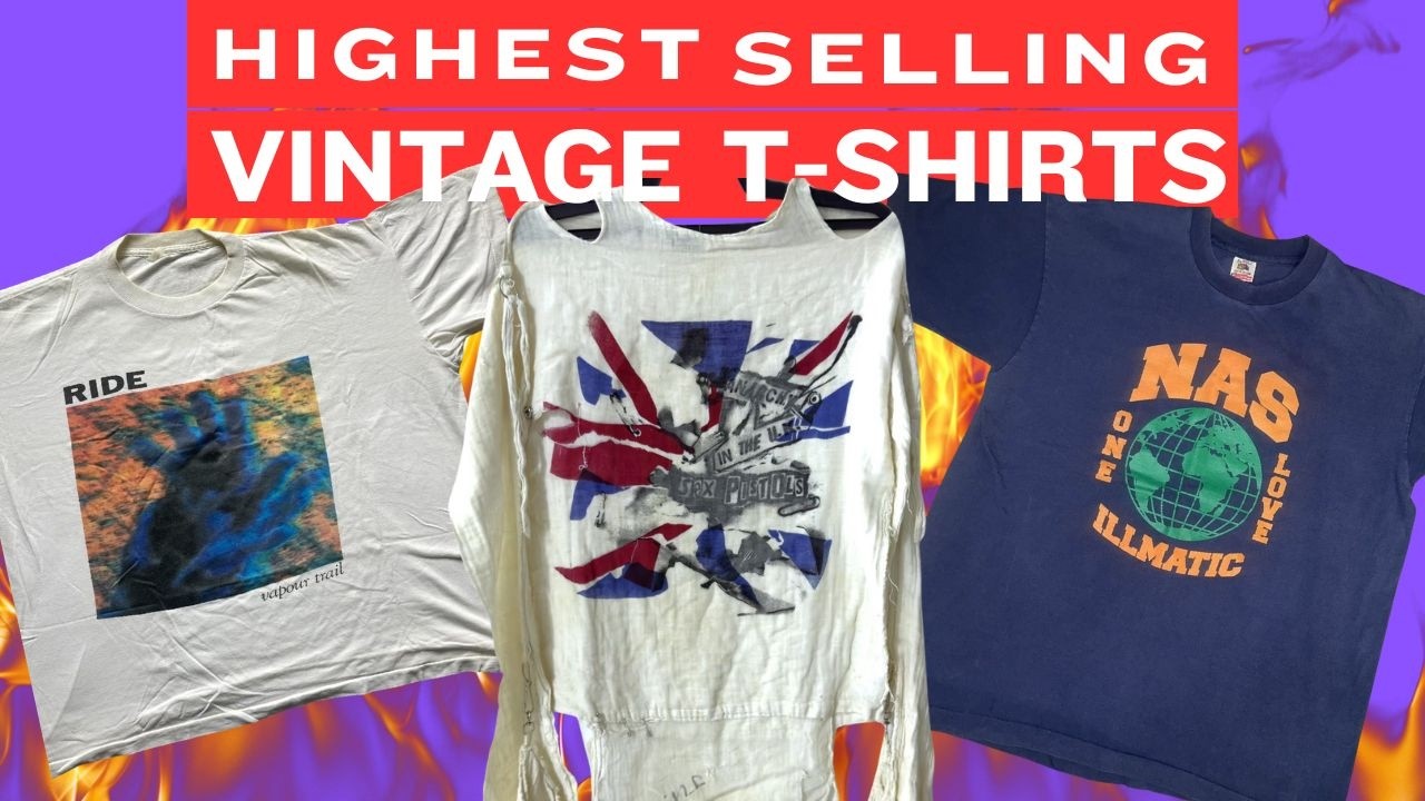 Punk Rock History Sold! Heat Check: Highest Selling Vintage T-shirts On eBay