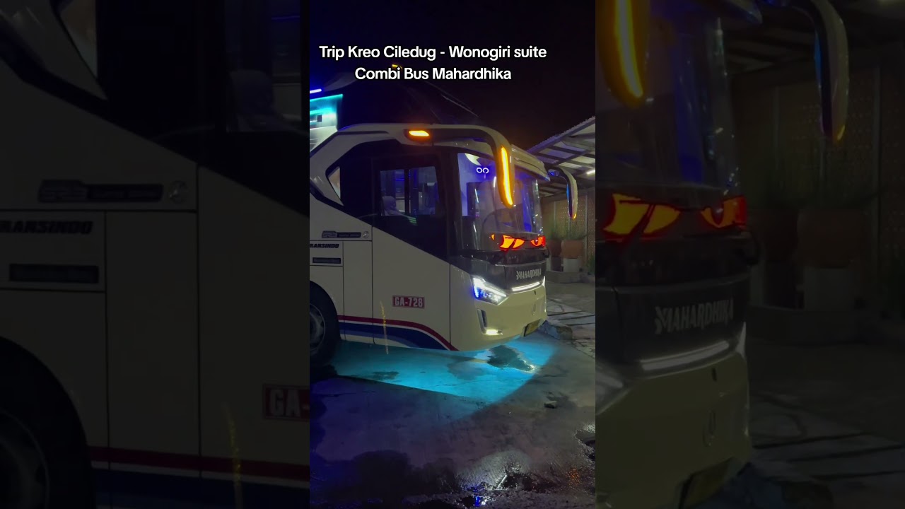 Ciledug - wonogiri by P.O Mahardhika bus suites combi cuma 290 ribuan saja