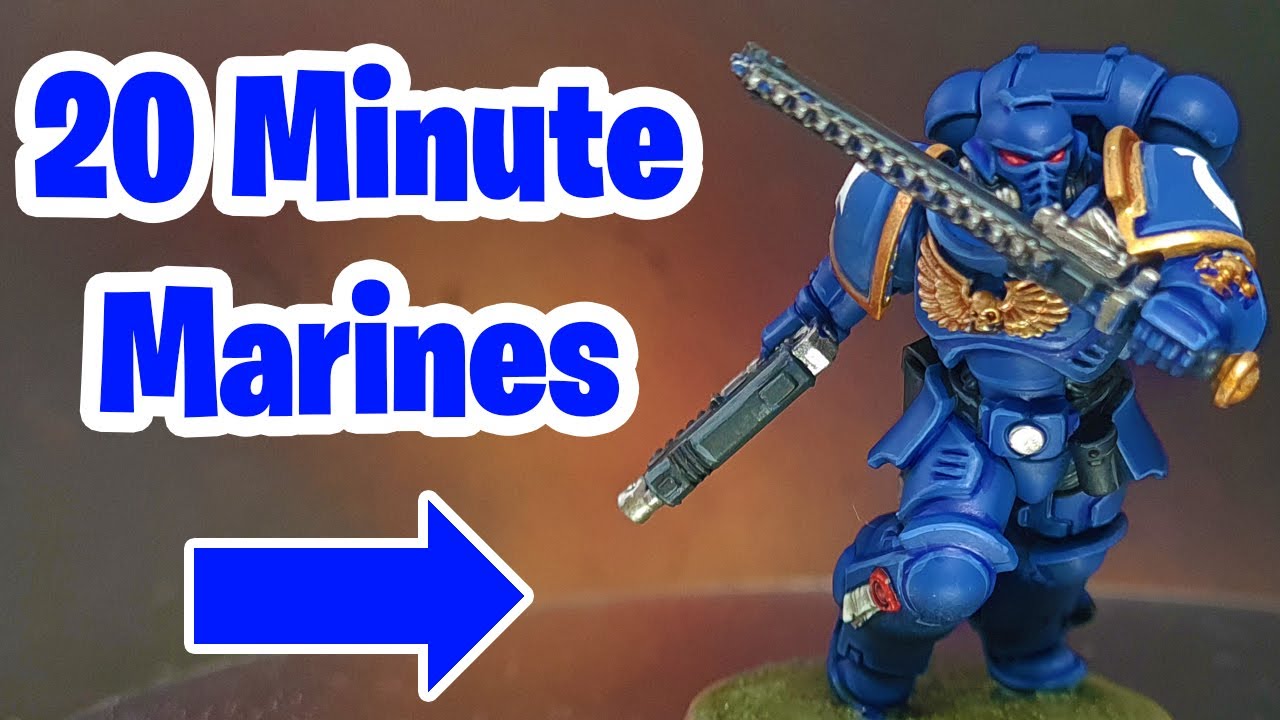 Speed Painting Ultramarines