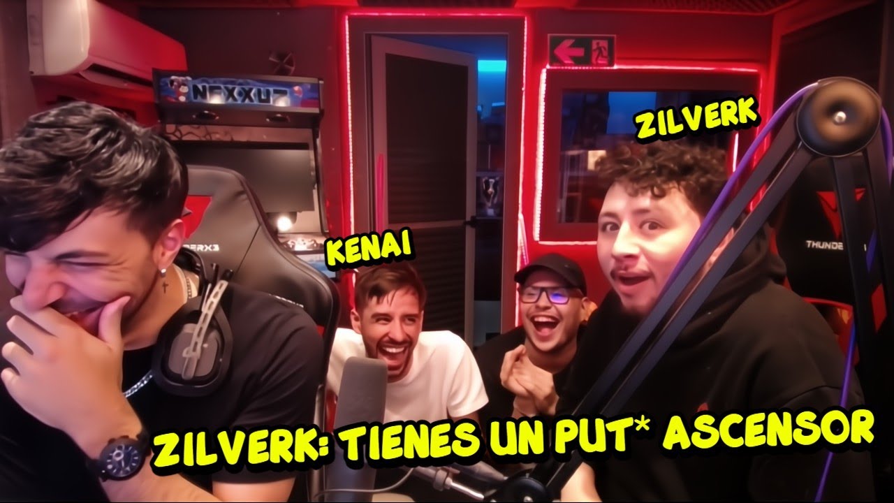ZILVERK se SORPRENDE al SABER que NEXXUZ tiene un ASCENSOR XDD