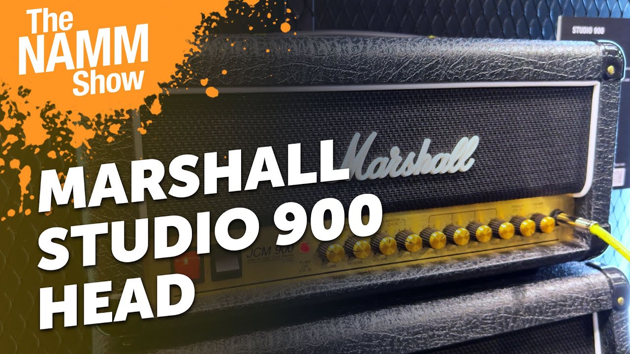 Marshall Studio 900 Head | Overview & Sound Demo | NAMM 2025