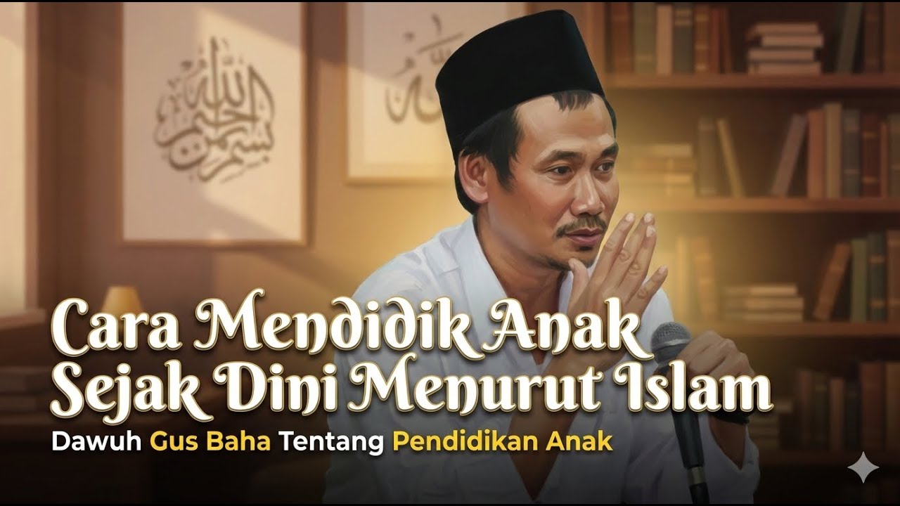 Cara Mendidik Anak Sejak Dini Menurut Islam | Dawuh Gus Baha Tentang Pendidikan Anak