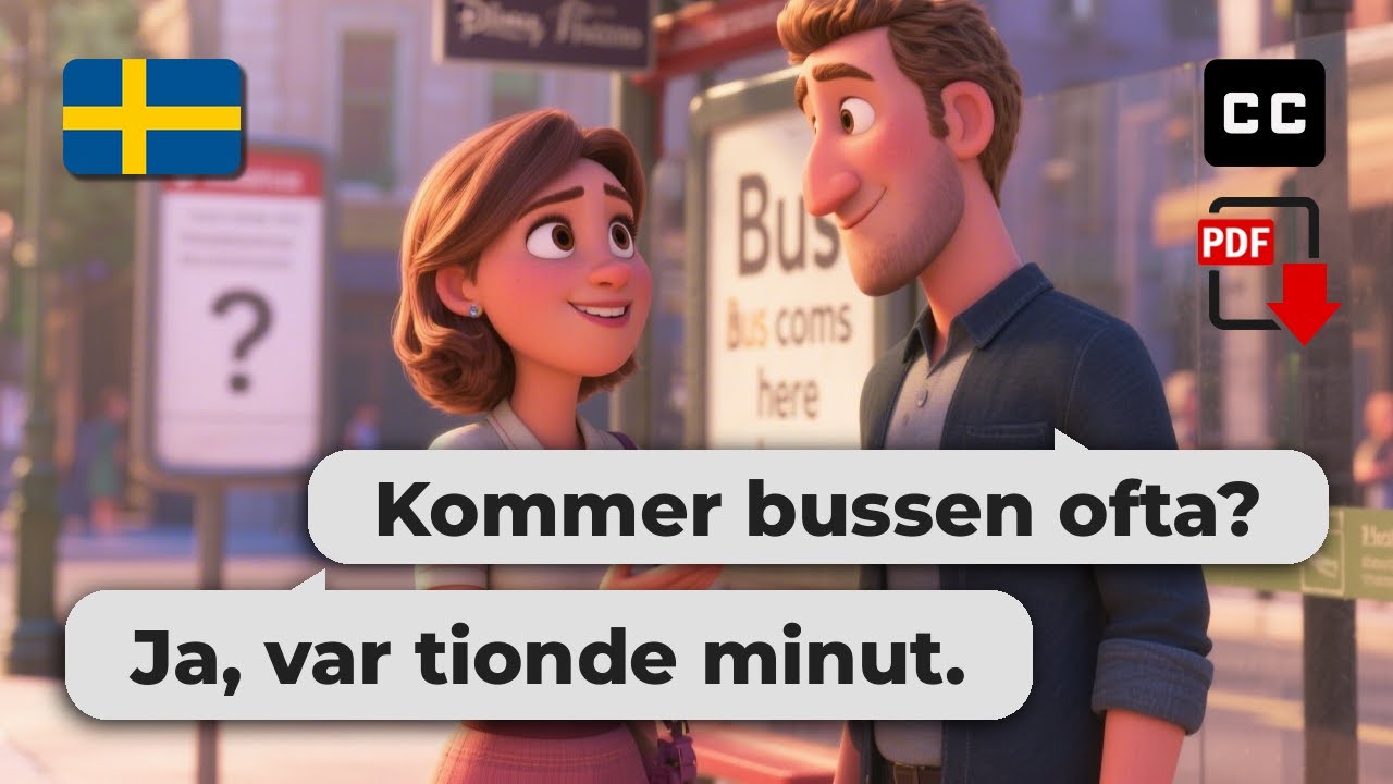 10 Real-Life Swedish Dialogues to Learn Swedish A2 Fast! 🇸🇪