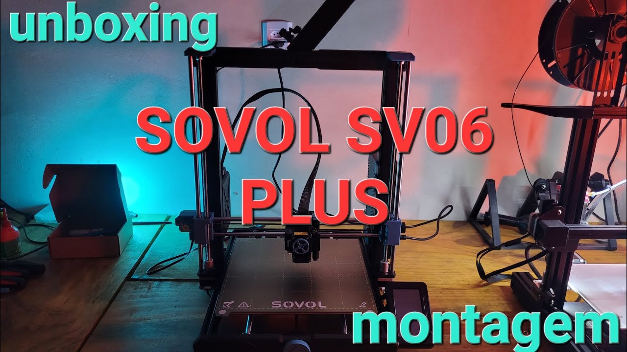 unboxing DETALHADO; Impressora 3d Sovol sv06 plus