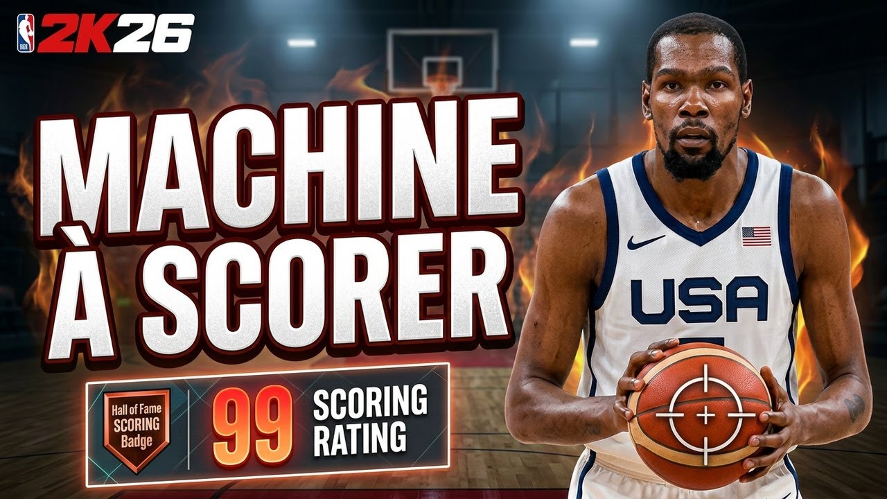 Ce Build Kevin Durant est une machine a SCORER ! (animations + gameplay)