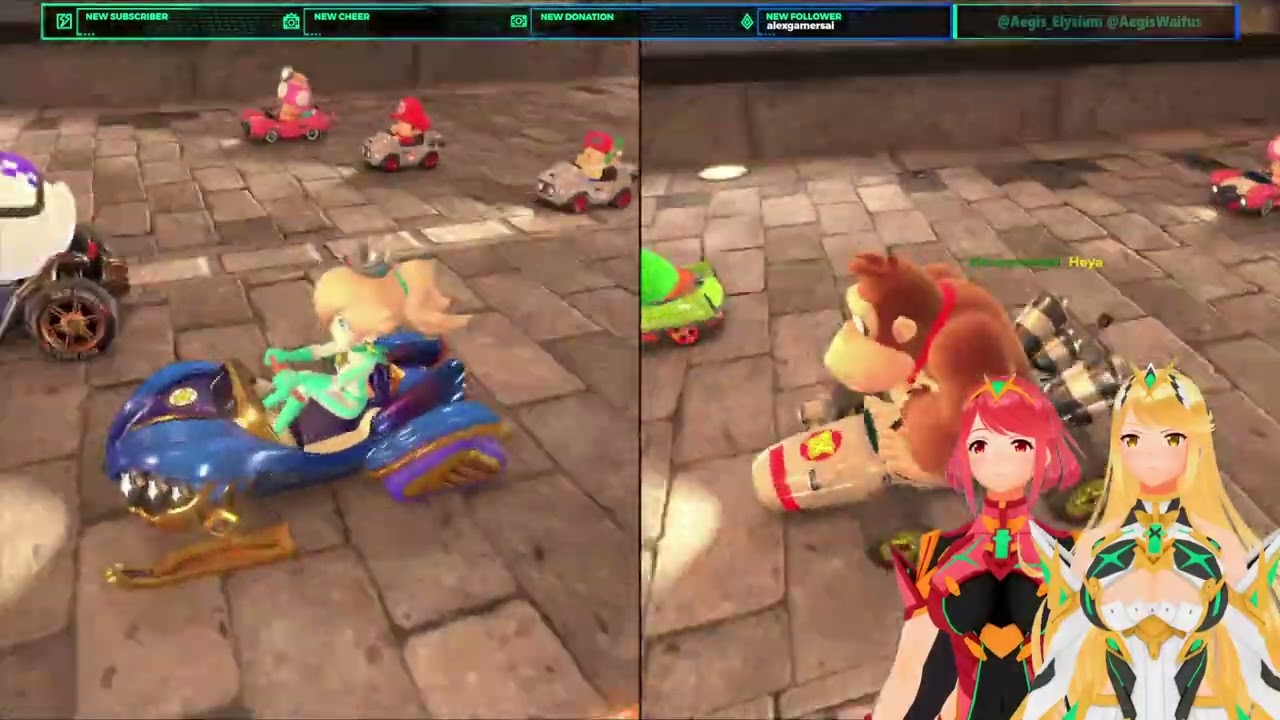 Highlight: Aegis_Elysium Gameplay Live Stream Mario Kart World