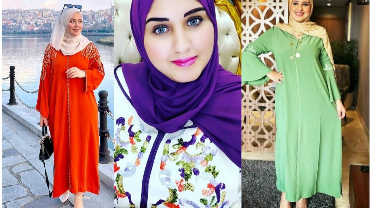 شوفي لون جلابتك ملبوس مع لفولار المناسب قبل متشري الفولار خلودي أفكار أشنو دارج في الموضة 2022