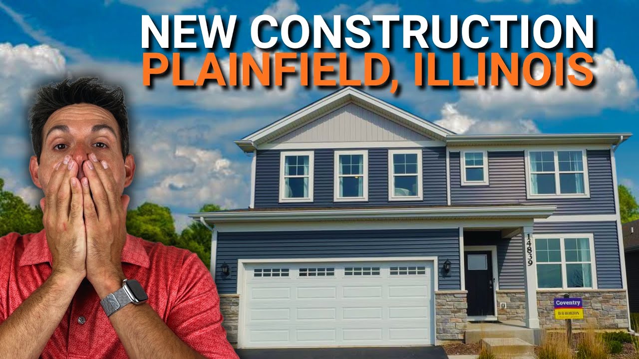 AMAZING New Construction Homes Floor Plan by DR. HORTON | Plainfield, Illinois
