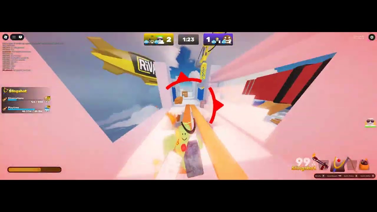 playing rivals with my friend part 2