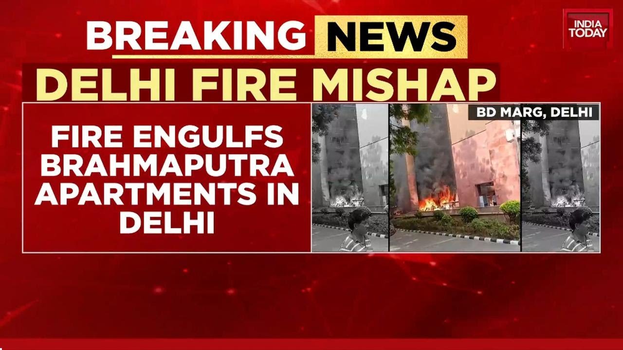 Fire at Delhi MP Flats; Residents Allege CPWD Fire Safety Systems Failed | India Today News
