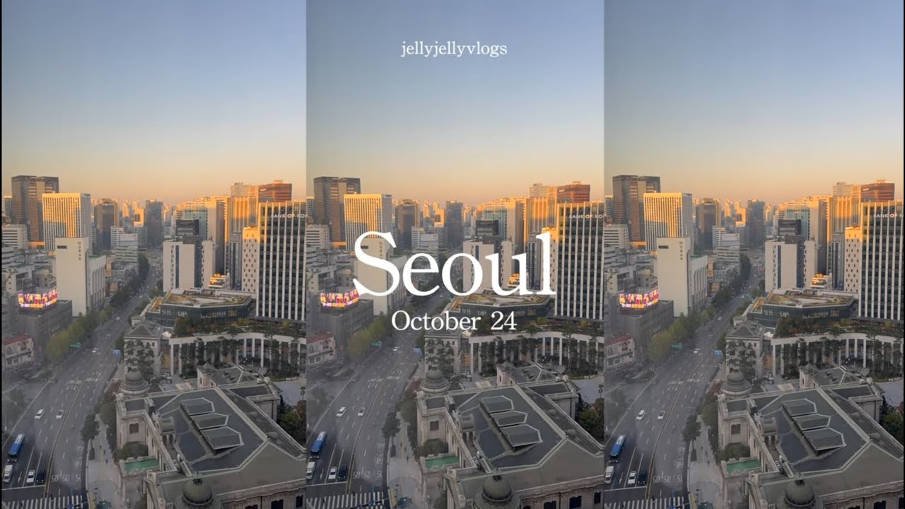 Seoul vlog | cafes, cocktail bars, shopping
