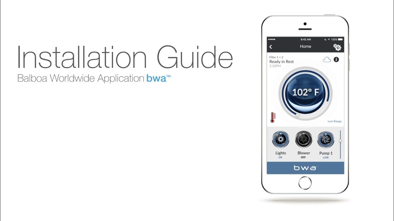 bwa™ Installation Guide For iPhones and iPads