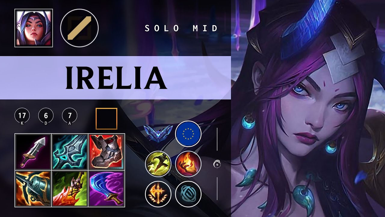 Irelia Mid vs Katarina - EUW Diamond Patch 26.02