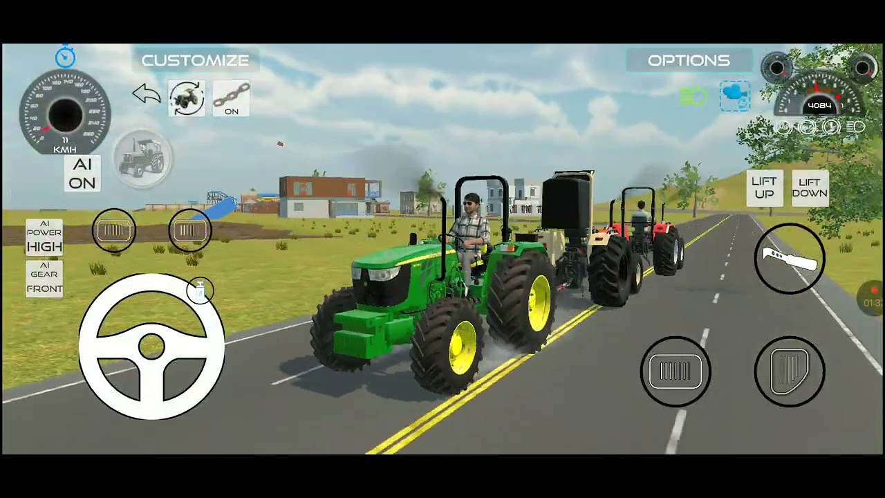 Indian Tractor Power 💪