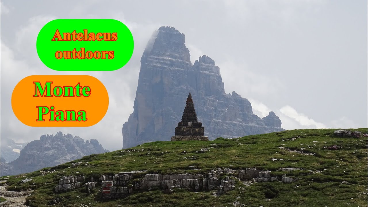Monte Piana - Da Misurina (Dolomiti di Sesto) il percorso storico lungo i camminamenti di guerra